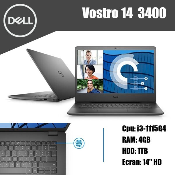 Dell Vostro 14-3400 i3-1115G4/4GB/1TB HDD