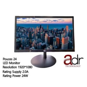 ECRAN ADR 24" 24D7010 / HDMI + VGA PORT