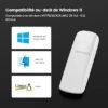 CLE WIFI TENDA U12/AC1300 DUAL BAND 400 MBPS / USB 3.0