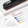 PACK TONER HP 216A(W2413A)POUR IMP HP COLOR LASERJET PRO MFP M182NM182NWM183FWM155