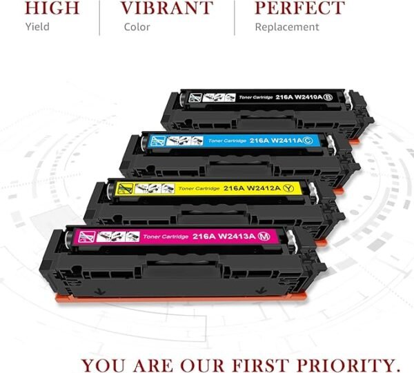 71oaQ1P3fkL._AC_SX679_ PACK TONER HP 216A(W2413A)POUR IMP HP COLOR LASERJET PRO MFP M182NM182NWM183FWM155