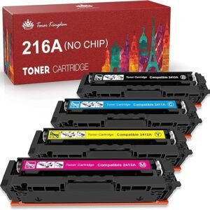 PACK TONER HP 216A(W2413A)POUR IMP HP COLOR LASERJET PRO MFP M182NM182NWM183FWM155