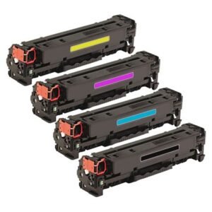 TONER HP compatibles CC530A/CE410A/CF380/C718 noir, et couleurs