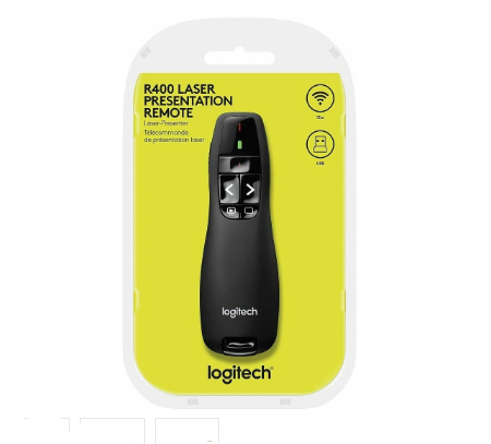 POINTEUR LASER LOGITECH R400 LASER PRESENTATION REMOTE