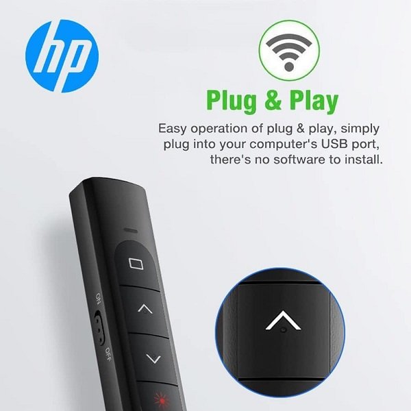Hp Pointeur laser de présentation Télécomandes sans fil SS10