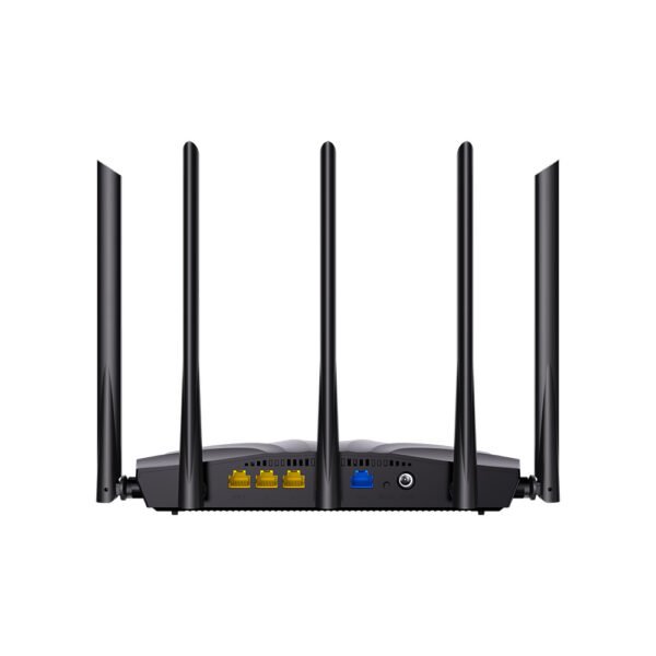 ROUTER TENDA WI FI 6 TX2 PRO DUAL BAND GIGABIT 5 ANTENNES 6DPI / 4 PORTS GIGABITS / IPV6 / AX1500