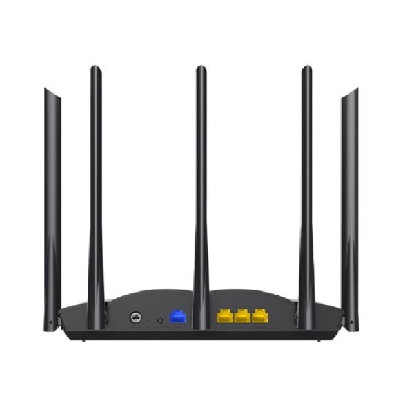 ROUTER TENDA WI FI 6 TX12 PRO DUAL BAND GIGABIT / INTELLIGENT FAULT DIAGNOSIS FUNCTION / 5 ANTENNES 6DPI / 4 PORTS GIGABITS / IPV6 / AX3000