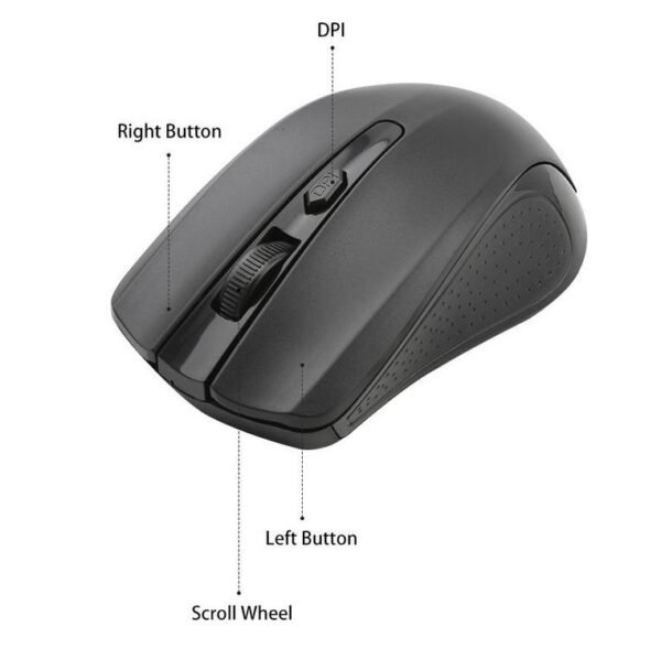 SOURIS OPTIQUE SANS FIL COLOR G 211