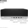 PC HP PRODESK 600 G3 SFF I5 7500 RAM 4GB 500GB HDD+ECRAN P204V 20" HDMI LED