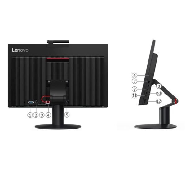 PC BUREAU ALL IN ONE LENOVO M920 / CI5 (8EME)/8GB/256GB SSD/G.DVD/ECRAN 23.8’’LED(AVEC EMBALLAGE 10/10)