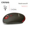 SOURIS OPTIQUE SANS FIL 2.4GHZ CAPSYS W660