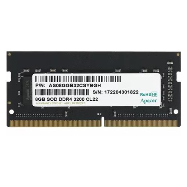 apacer RAM DDR4 8GO PC APACER 3200MHZ