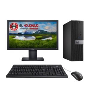 PC DELL OPTIPLEX 5050/INTEL CI3 6100/RAM 4GO/HDD 500GB/G DVD/ECRAN LED 20" E2020H (SOUS EMBALLAGE 10/10)