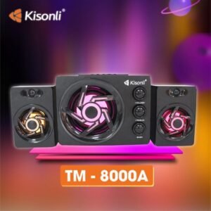 HAUT PARLEUR 2.1 MULTIMEDIA KISONLI TM 8000A
