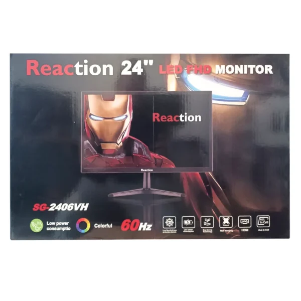 ECRAN REACTION LED 24" ( HDMI VGA) SG2405VH