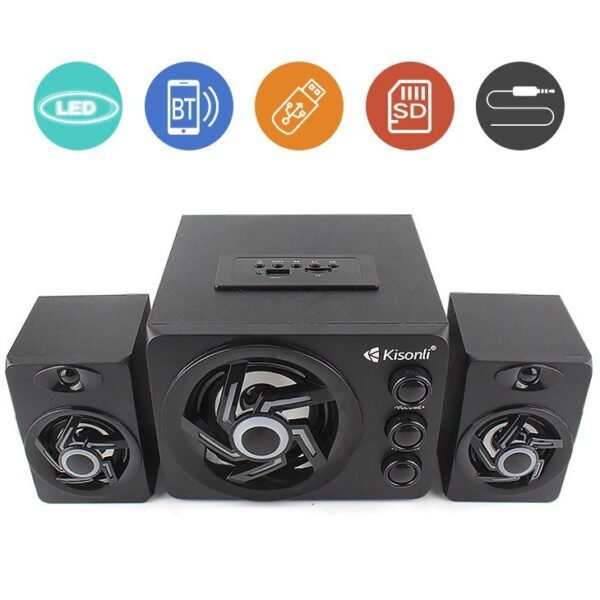 KISONLITM8000Ajpg5c5c28416e38d5874687d7aa571eaea8 HAUT PARLEUR 2.1 MULTIMEDIA KISONLI TM 8000A