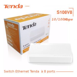 Switch 8 Ports Ethernet Tenda S108V8
