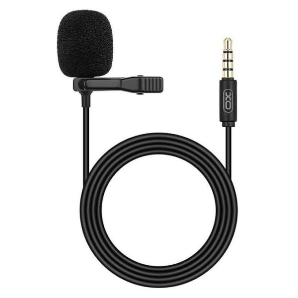 Microphone Cravate Jack 3.5mm pour Mobile / Tablette / Appareil Photo / PC 2M XO-MKF 01 XO