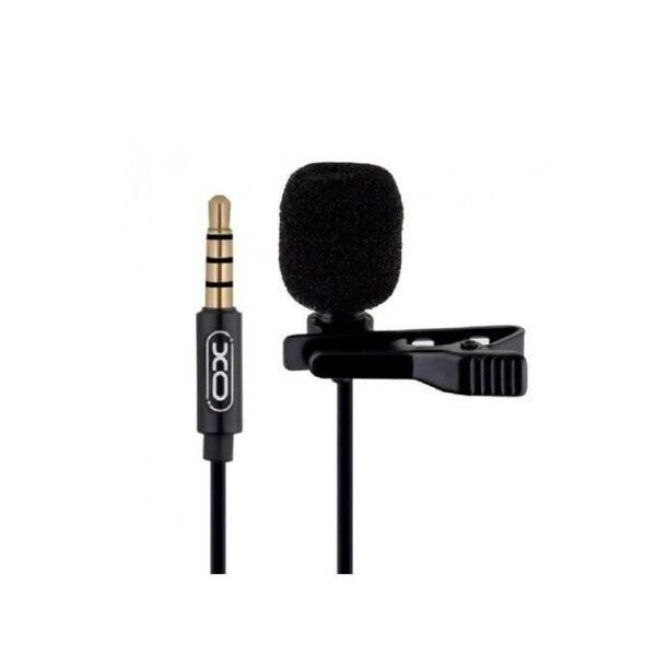 Microphone Cravate Jack 3.5mm pour Mobile / Tablette / Appareil Photo / PC 2M XO-MKF 01 XO