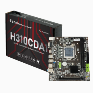 CARTE MERE ESONIC H310 CDA1 / LGA 1151 SOCKET / DDR4 (HDMI+2USB3.2+M2 SSD)