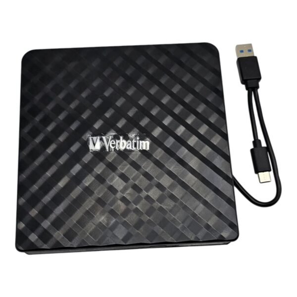 GRAVEUR DVD VERBATIM SLIM EXTERNE USB 3.0 + TYPE C