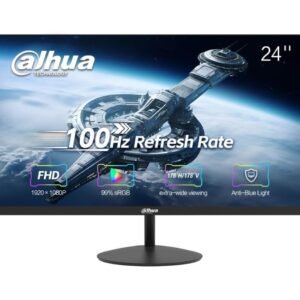 ECRAN DAHUA 24’’ DHI-LM24-A200Y BLACK MULTIMEDIA FHD 1920 X 1080 / 100 HZ