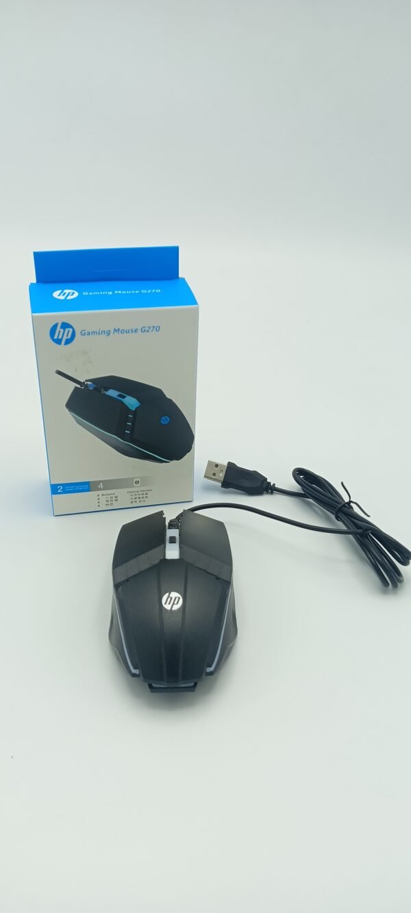1000051782 SOURIS OPTIQUE GAMING HP RGB G270
