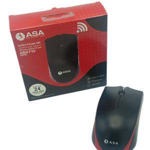 SOURIS OPTIQUE SANS FIL 2.4GHZNANO RECEIVERASA AS47W COLOR