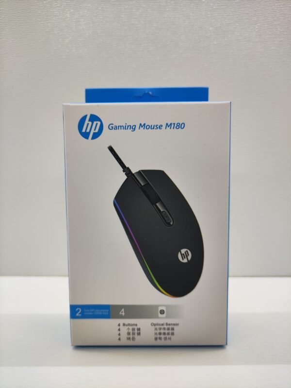 m180-2 SOURIS OPTIQUE GAMING HP RGB / M180