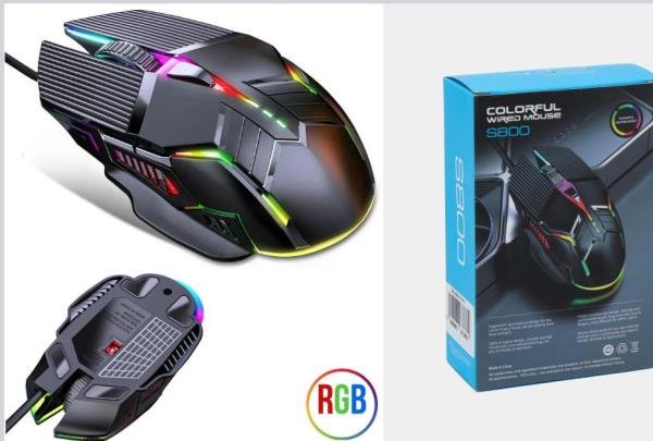 souris 800 SOURIS USB RGB STYLE GAMER - S800